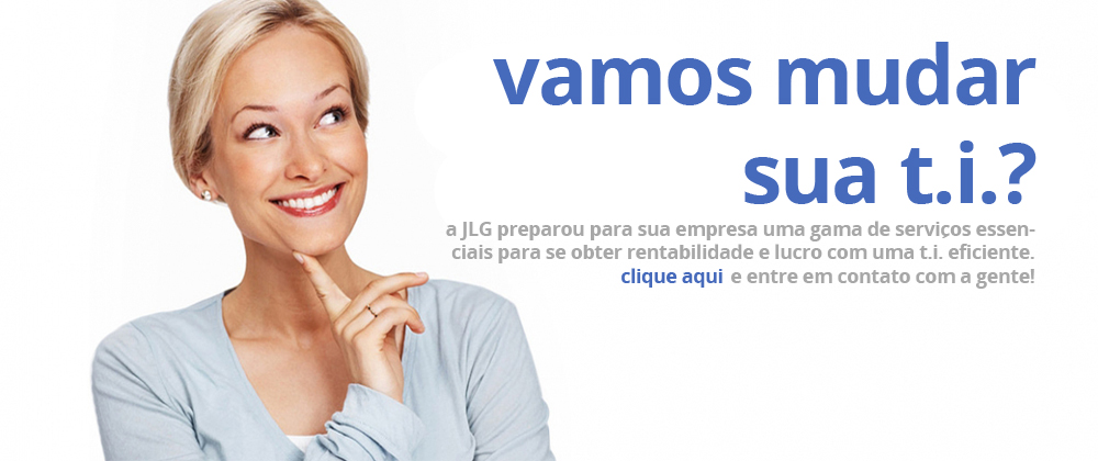 Fale com a JLG! Tecnologia com qualidade!